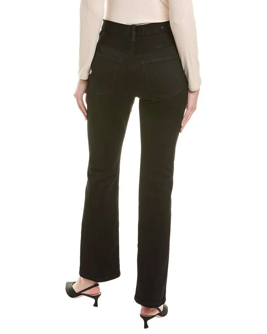 cabi Avenue Black Straight Leg Jean