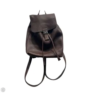 Calvin Klein Handbags Backpack Leather By Calvin Klein, Size: Small