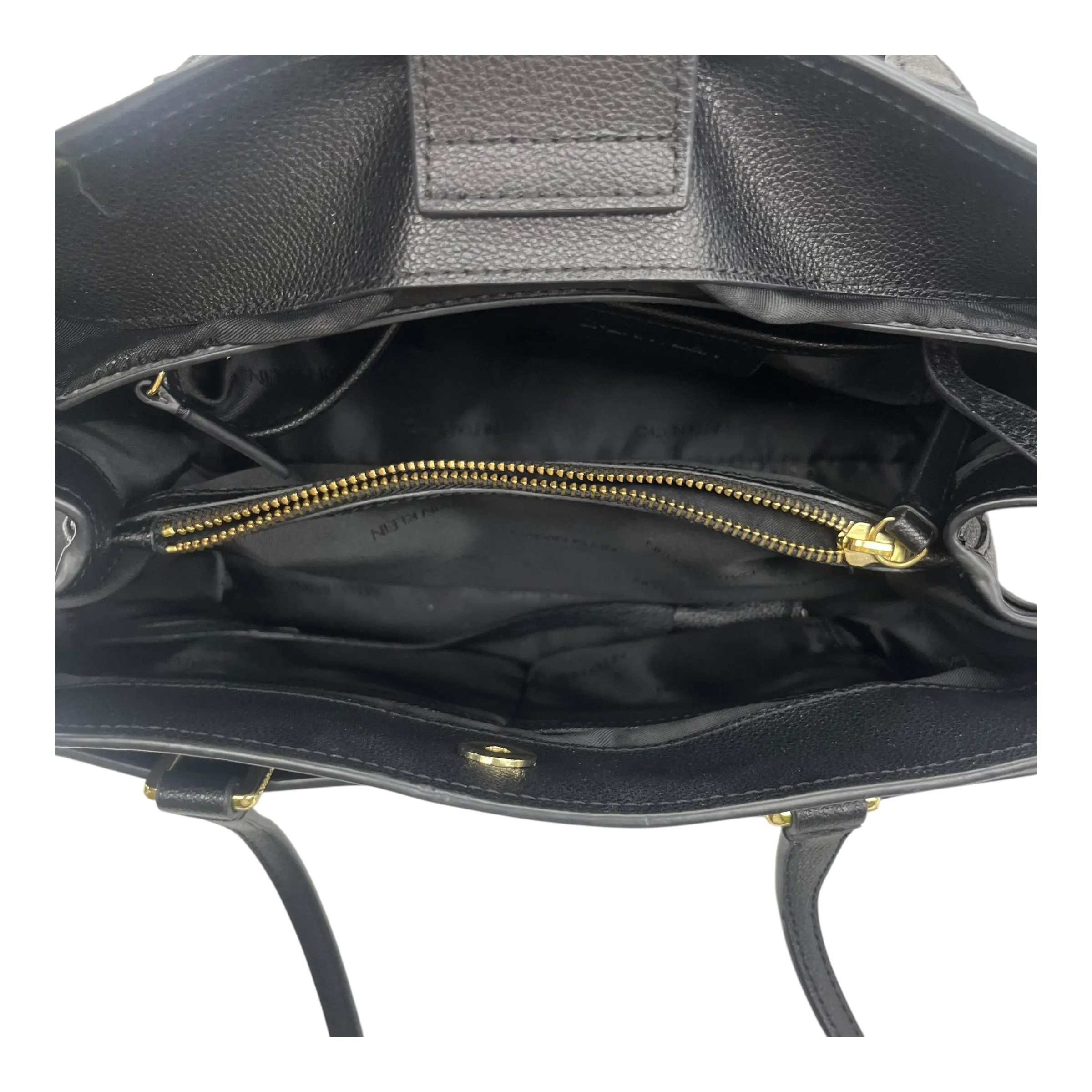 Calvin Klein Handbags Handbag By Calvin Klein In Black, Size:Medium