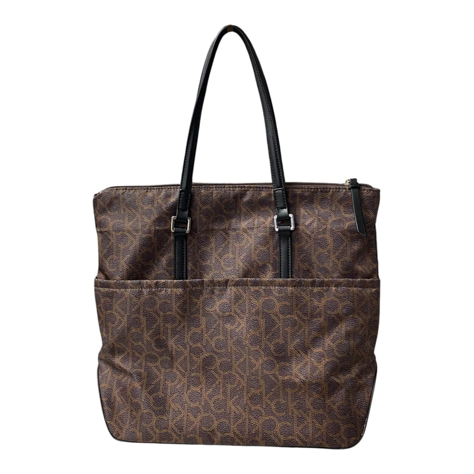 Calvin Klein Handbags Handbag By Calvin Klein In Brown, Size:Large