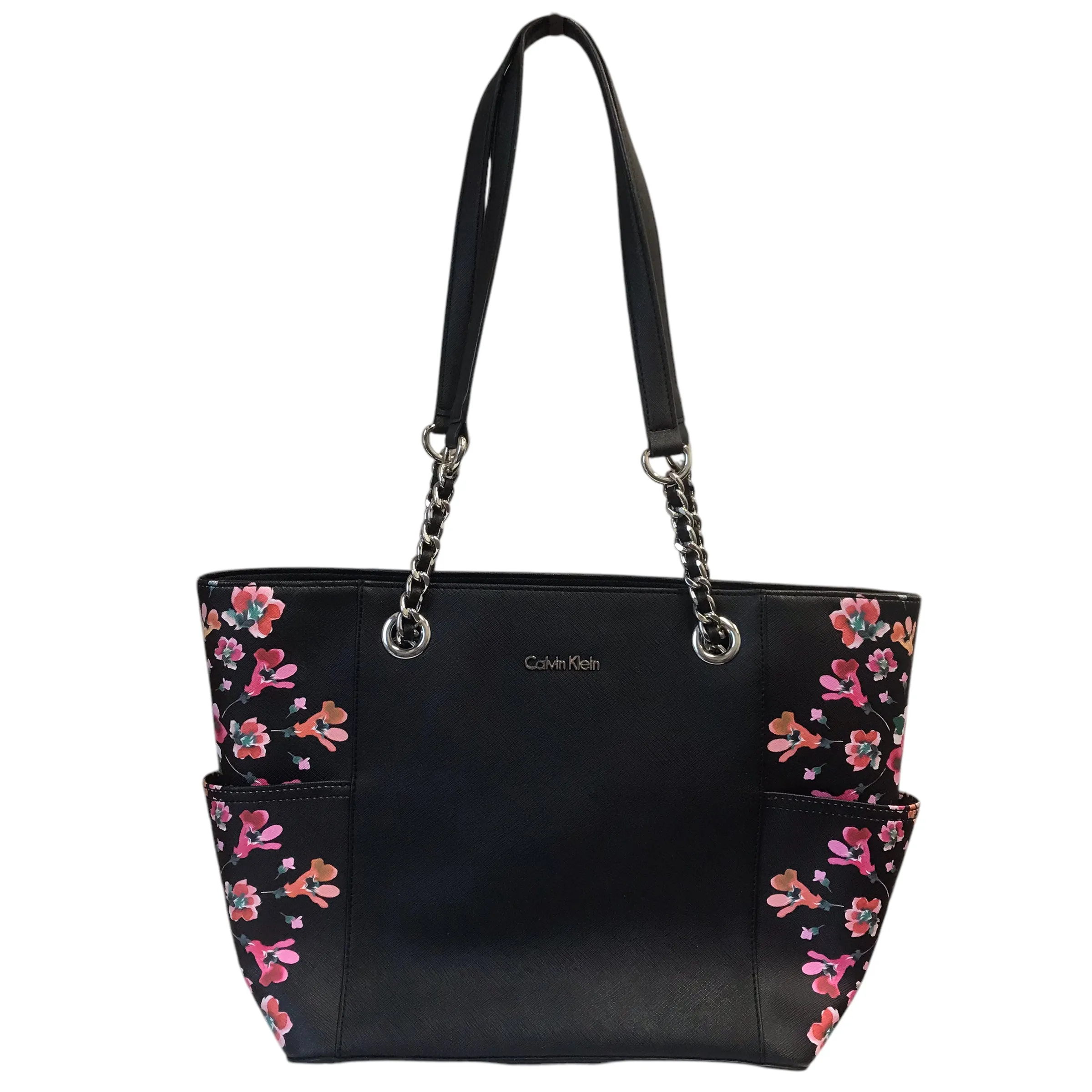 Calvin Klein Handbags Handbag By Calvin Klein In Floral Print, Size:Large