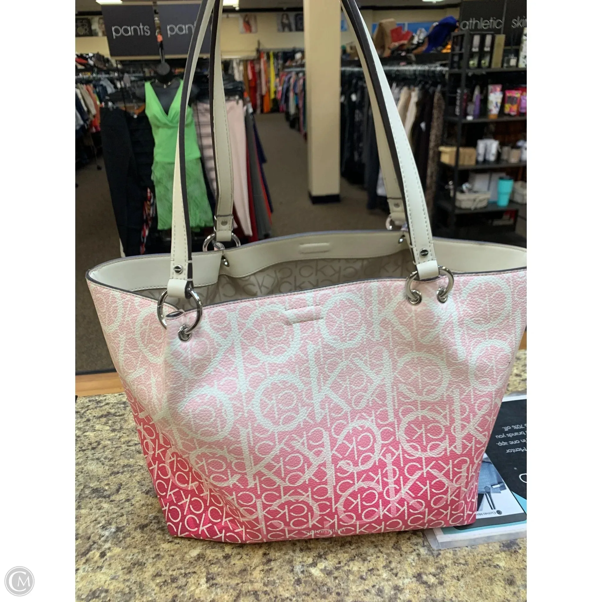 Calvin Klein Handbags Tote By Calvin Klein, Size: Large