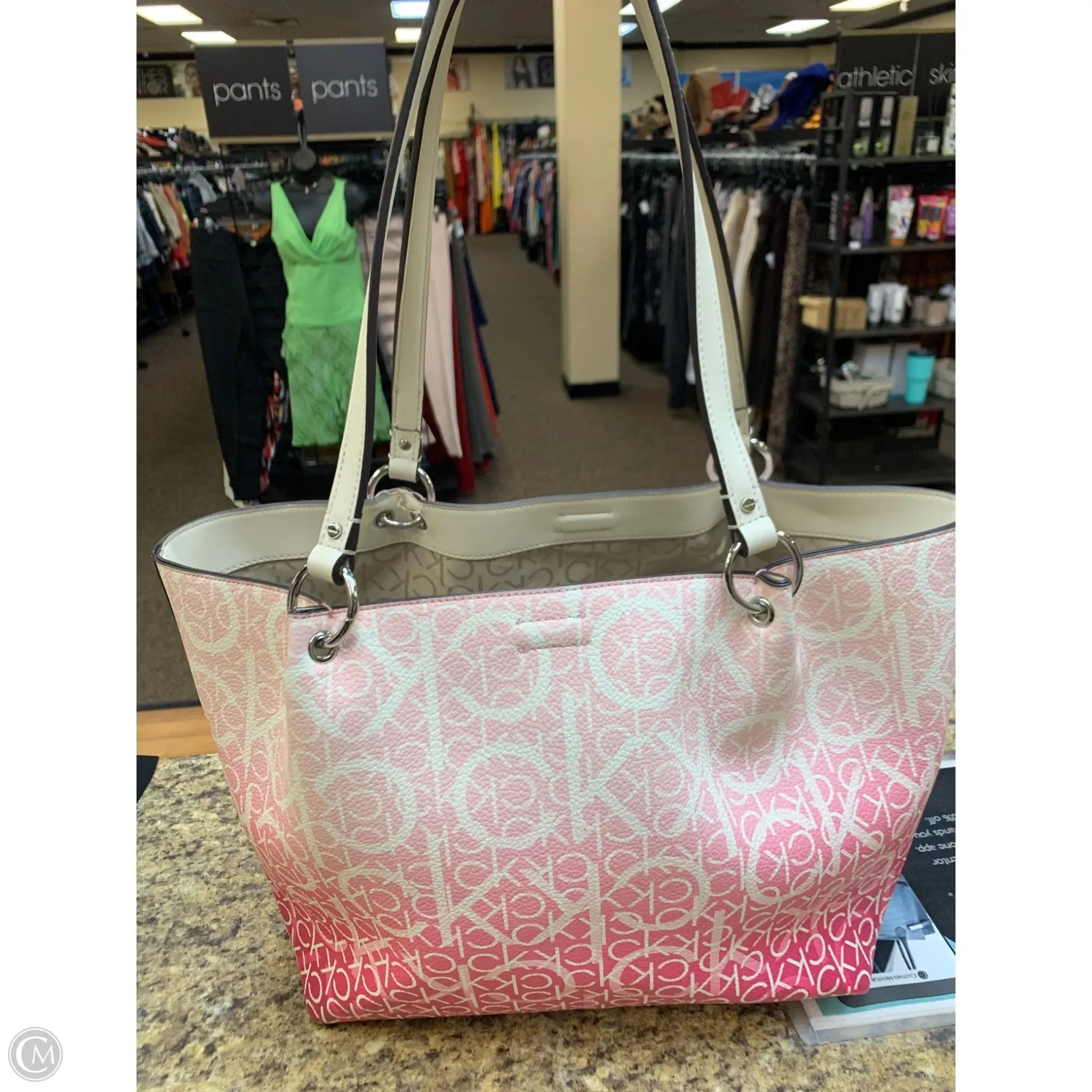 Calvin Klein Handbags Tote By Calvin Klein, Size: Large