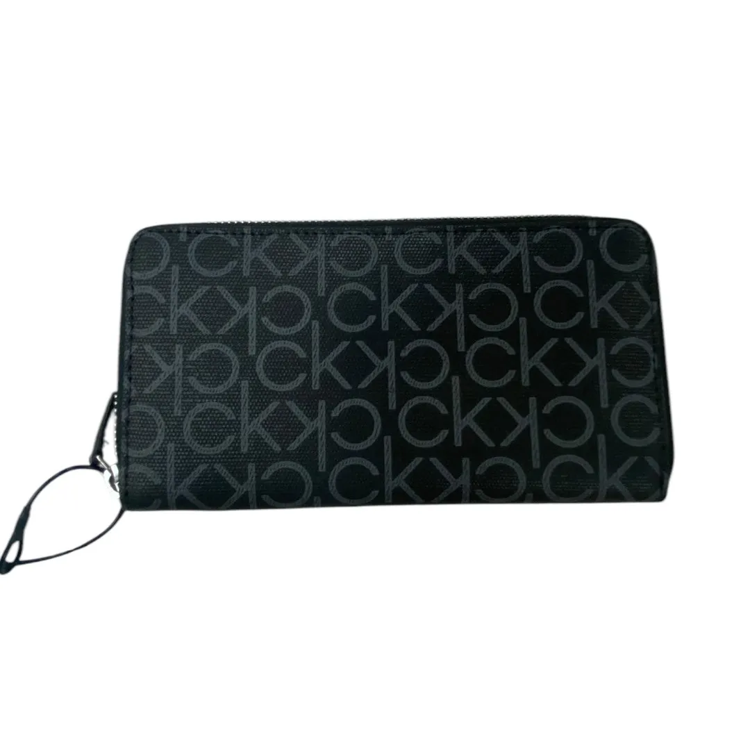 Calvin Klein Handbags WALLET by CALVIN KLEIN In GREY, Size: LARGE