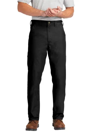 Carhartt Mens Canvas Work Dungarees w/ Pockets - Black