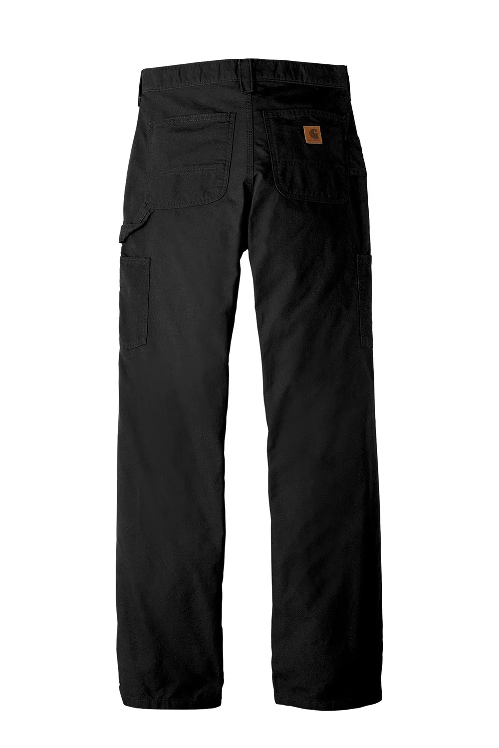 Carhartt Mens Canvas Work Dungarees w/ Pockets - Black