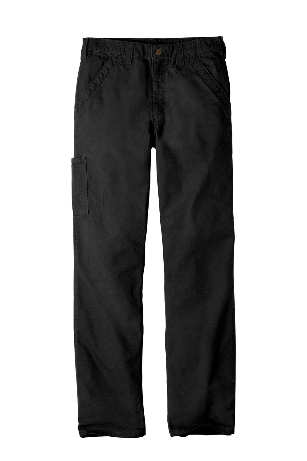 Carhartt Mens Canvas Work Dungarees w/ Pockets - Black