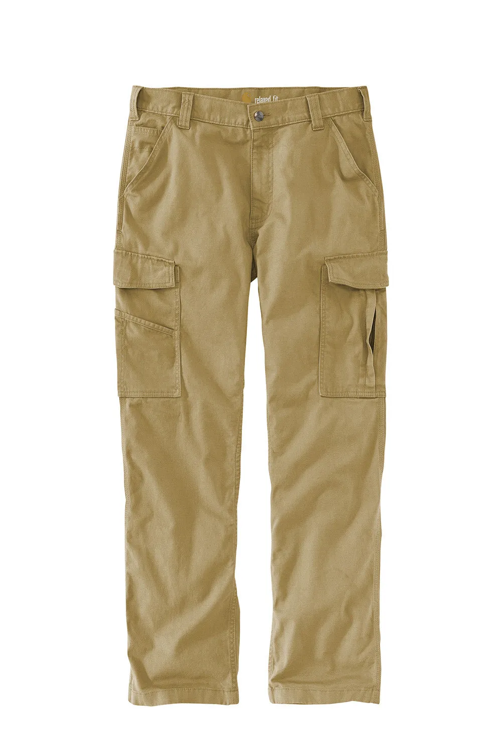 Carhartt Mens Rugged Flex Rigby Cargo Pants w/ Pockets - Dark Khaki Brown