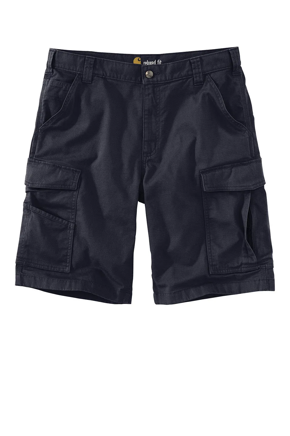 Carhartt Mens Rugged Flex Rigby Cargo Shorts w/ Pockets - Navy Blue