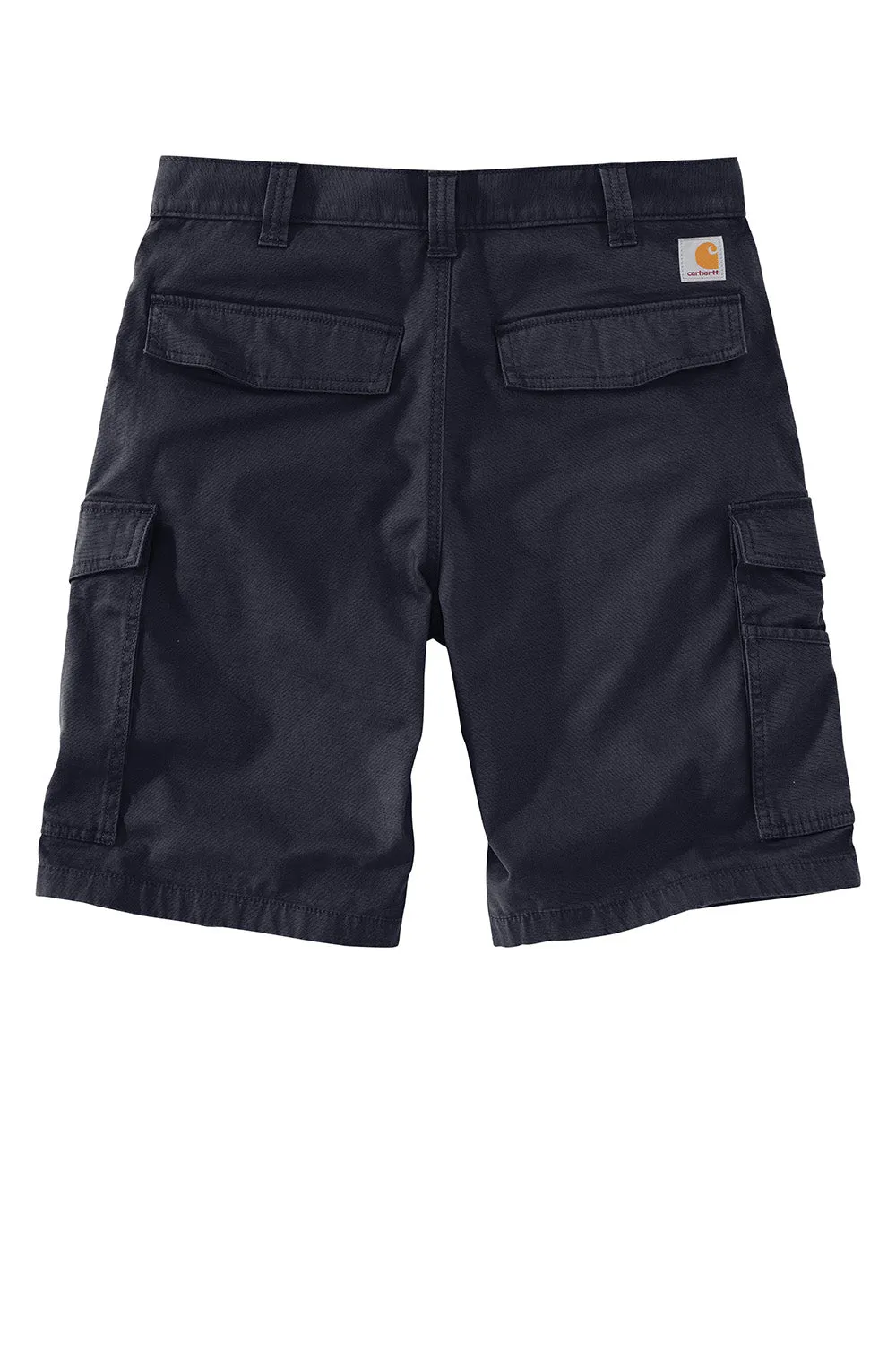 Carhartt Mens Rugged Flex Rigby Cargo Shorts w/ Pockets - Navy Blue
