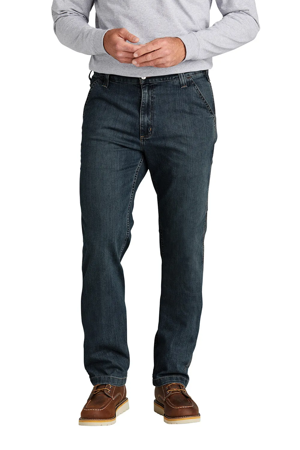 Carhartt Mens Rugged Flex Utility Jeans w/ Pockets - Superior Blue