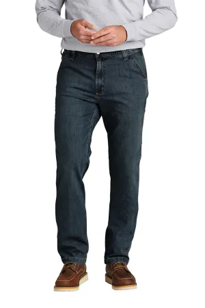 Carhartt Mens Rugged Flex Utility Jeans w/ Pockets - Superior Blue