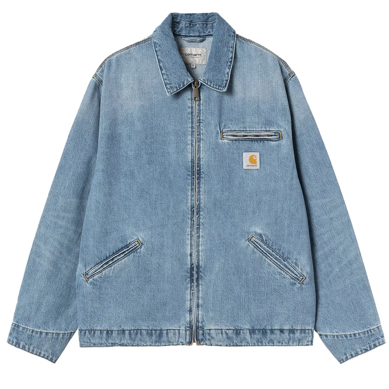Carhartt WIP OG Detroit Jacket Blue Burst Washed