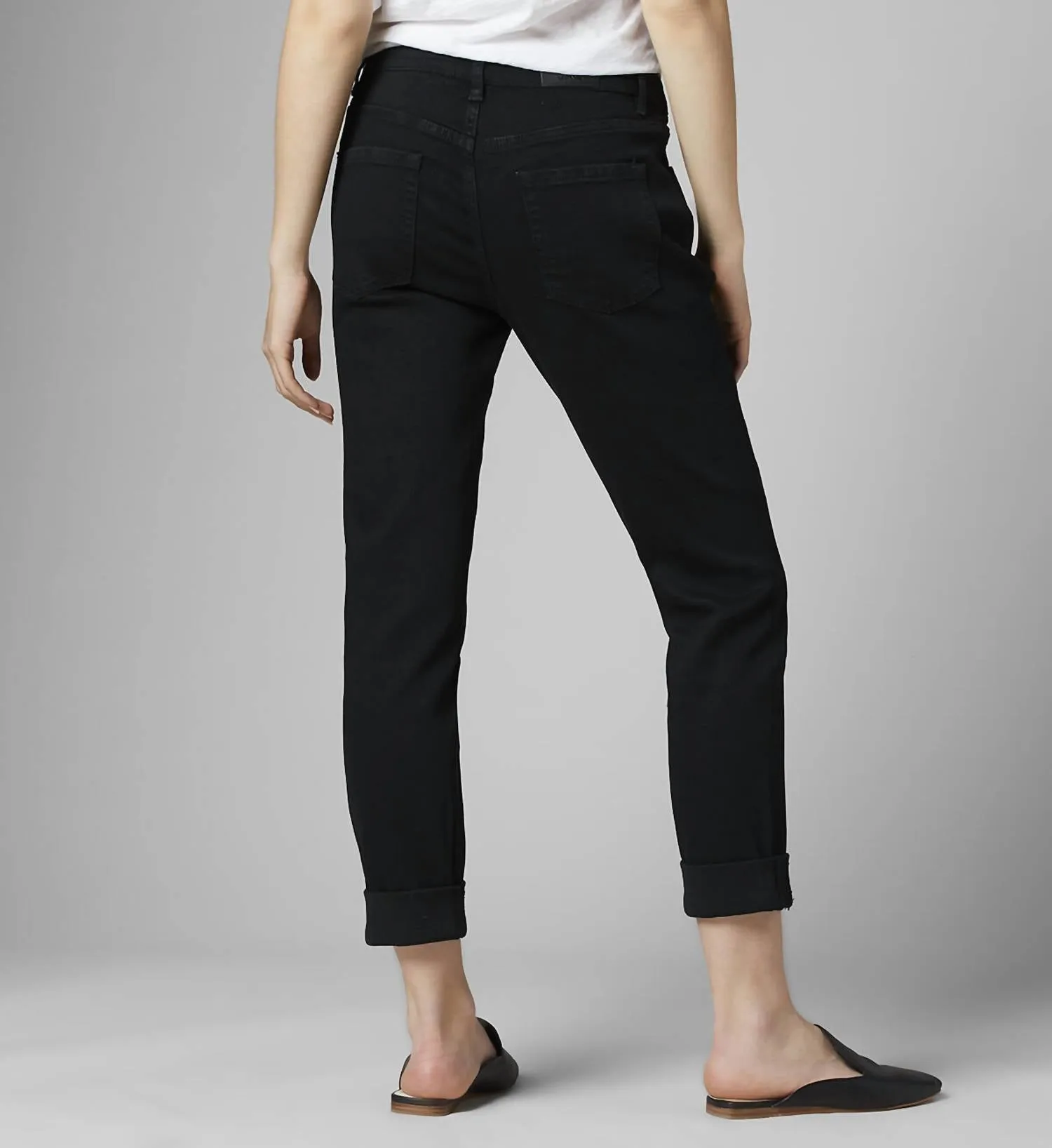Carter Girlfriend Mid-Rise In Black Void
