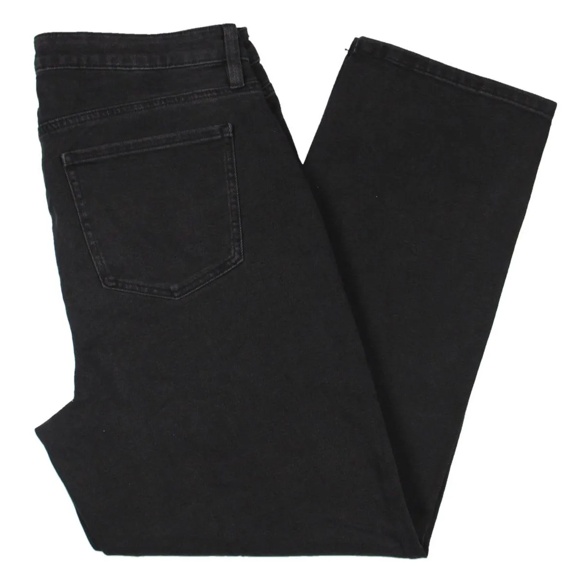 Celebrity Pink Womens Faded High Rise Straight Leg Jeans