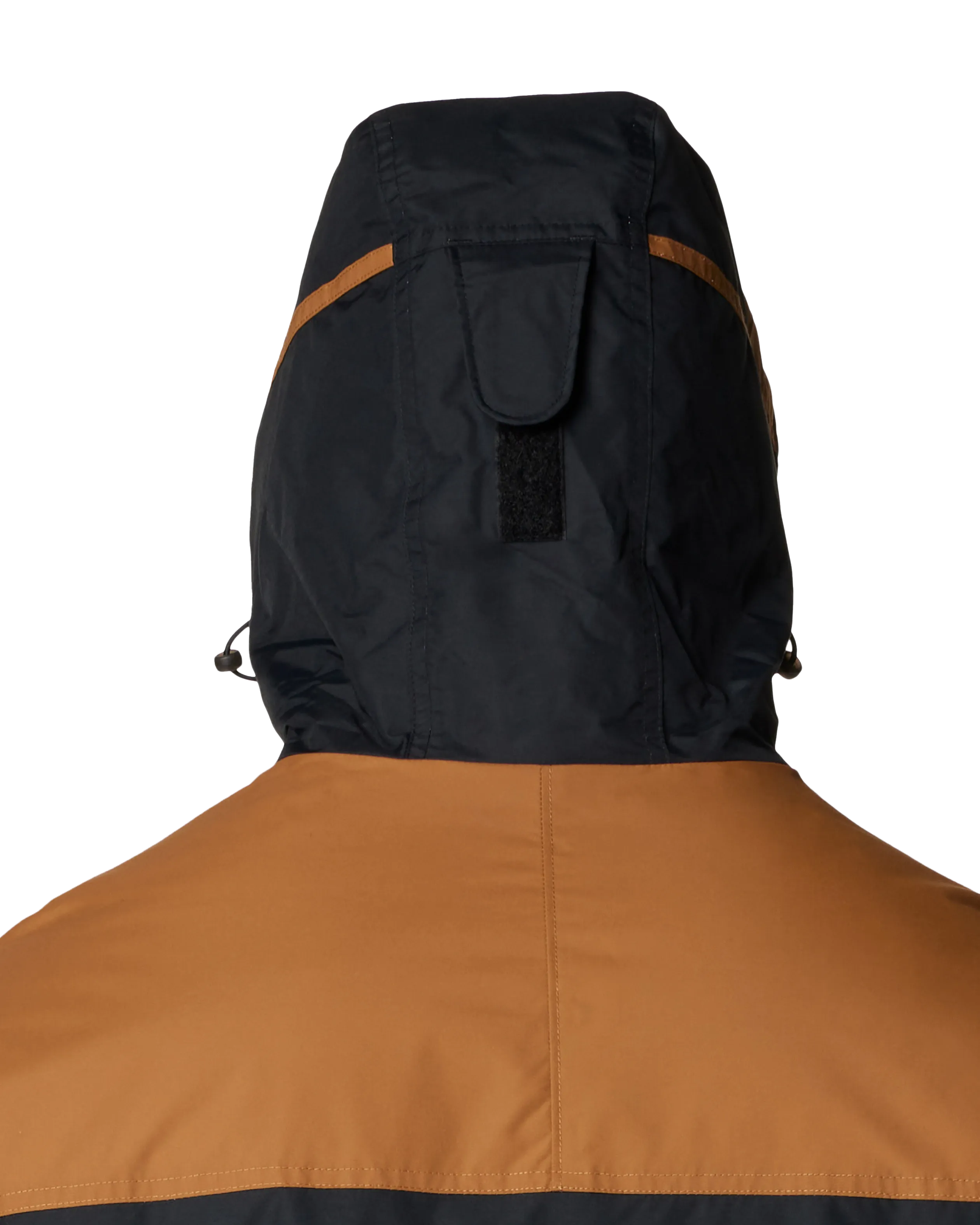 Challenger II Insulated Jacket in Black & Camel Brown