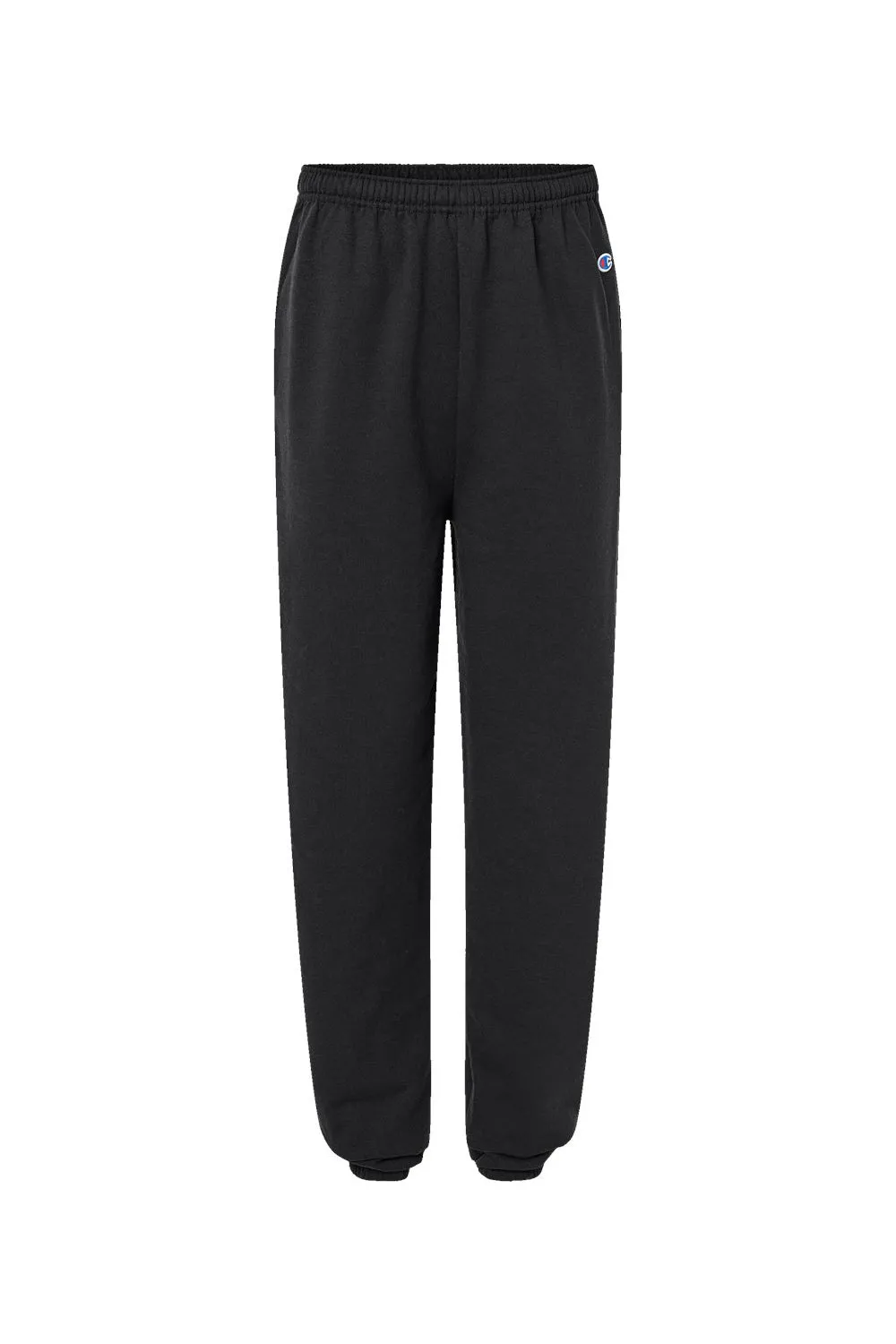 Champion Mens Powerblend Sweatpants w/ Pockets - Black