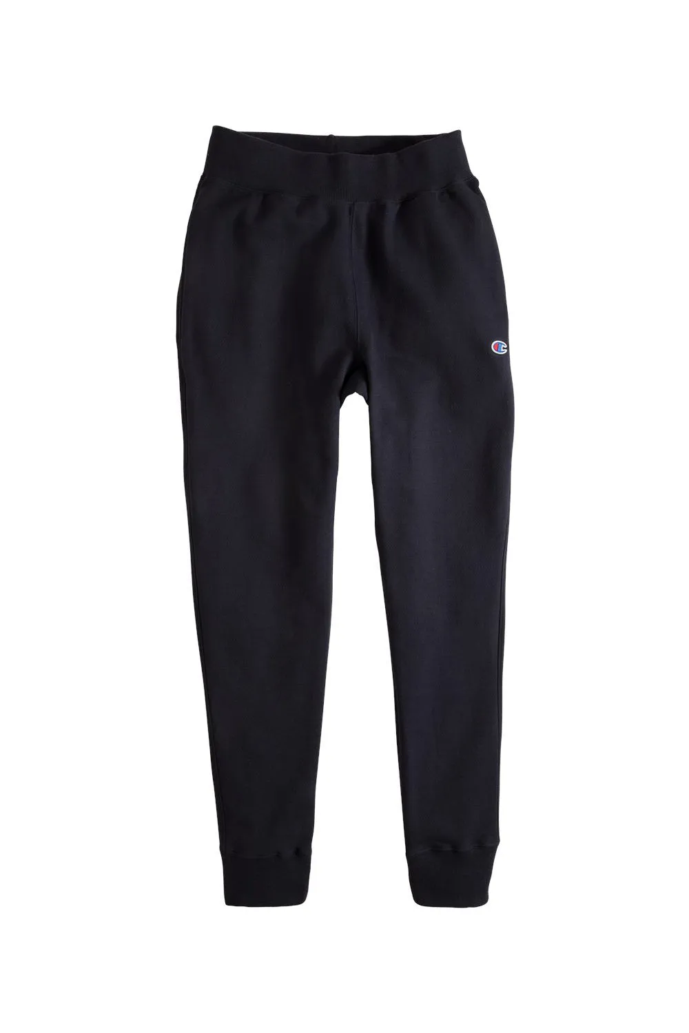 Champion Mens Reverse Weave Fleece Jogger Sweatpants w/ Pockets - Navy Blue