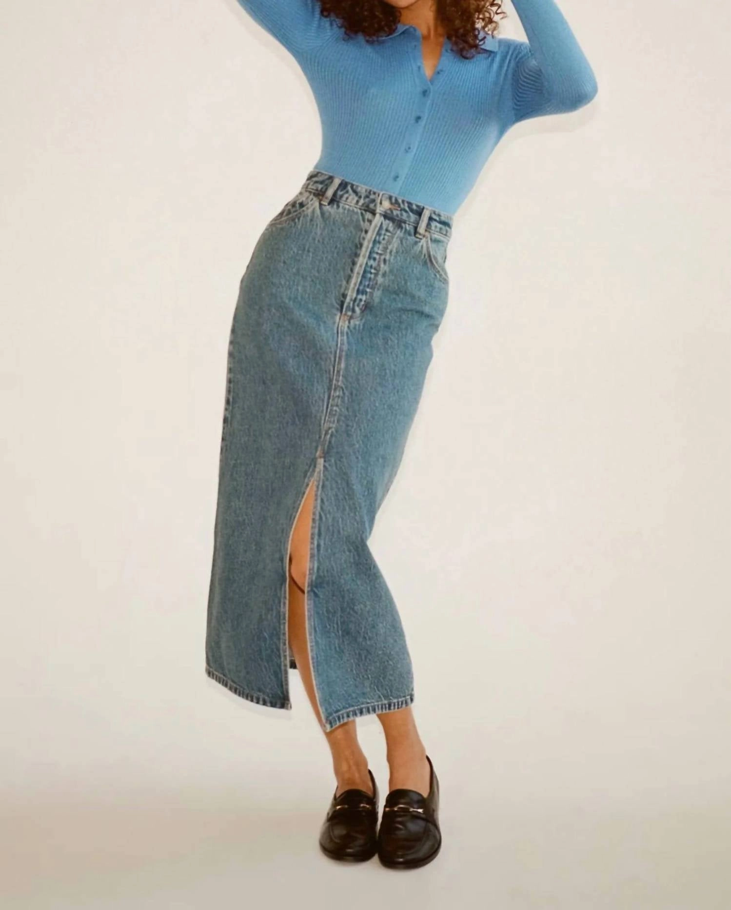 Chicago Denim Skirt