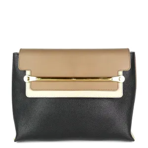 Clare Medium Tricolour Calf Leather Bag Bags_Chloé