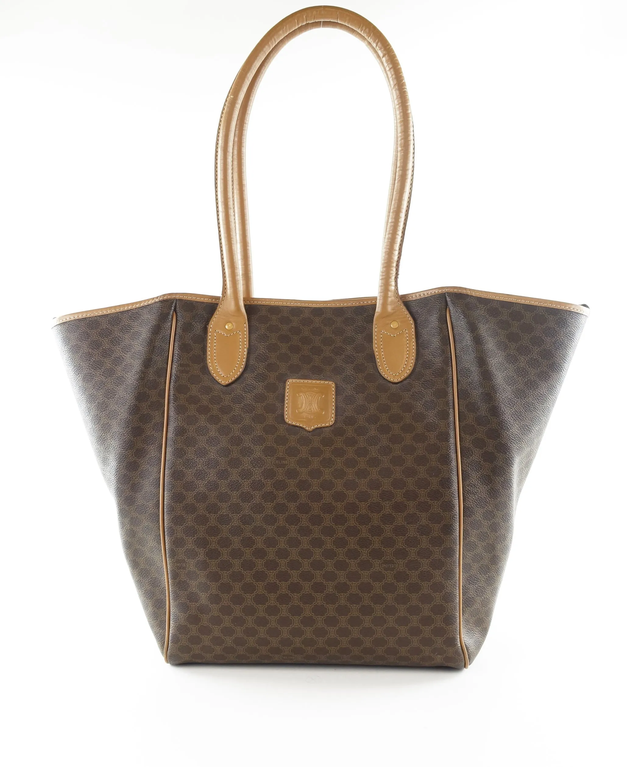 Céline Bags Coated Canvas Tote Bag