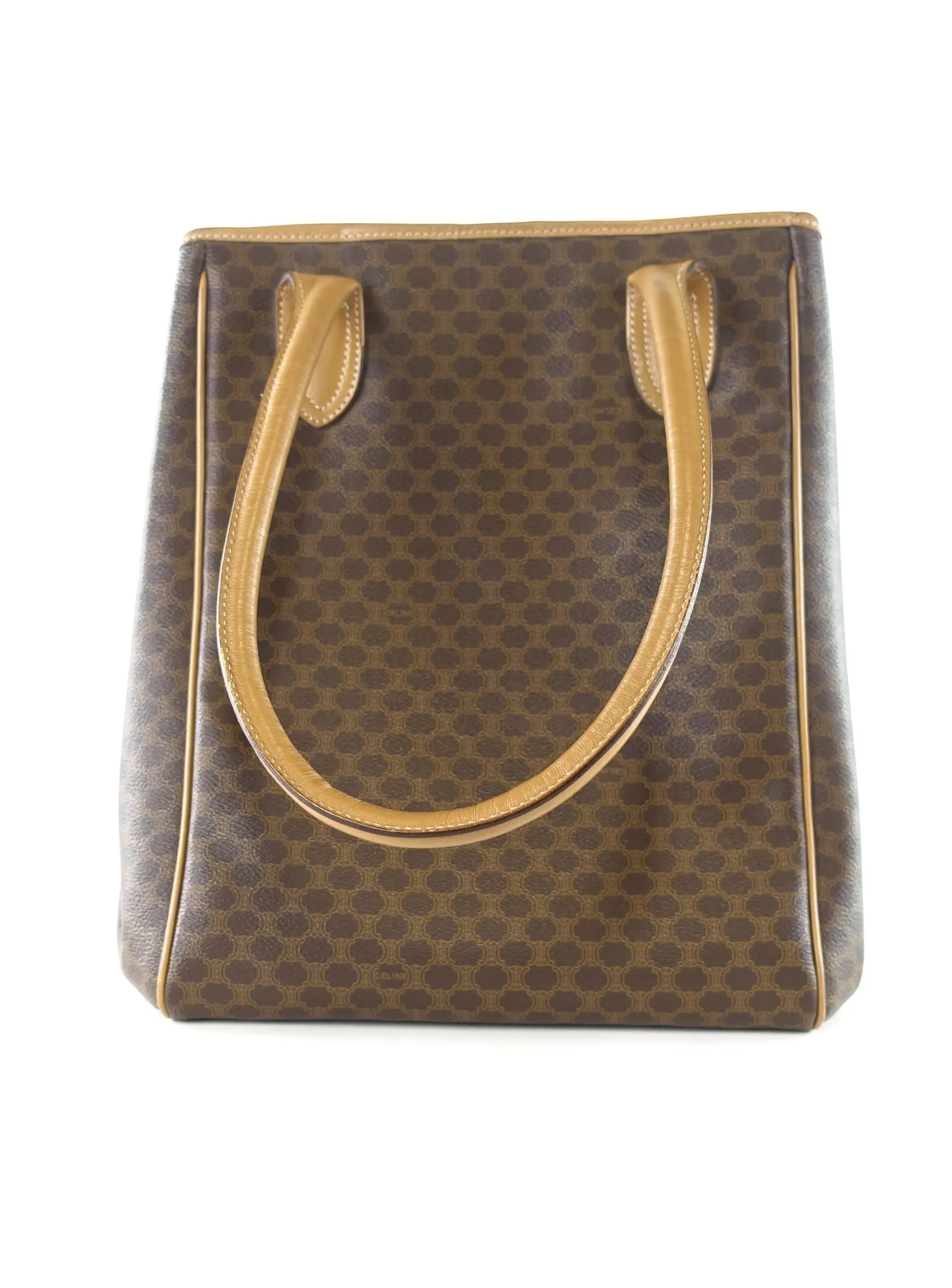 Céline Bags Coated Canvas Tote Bag