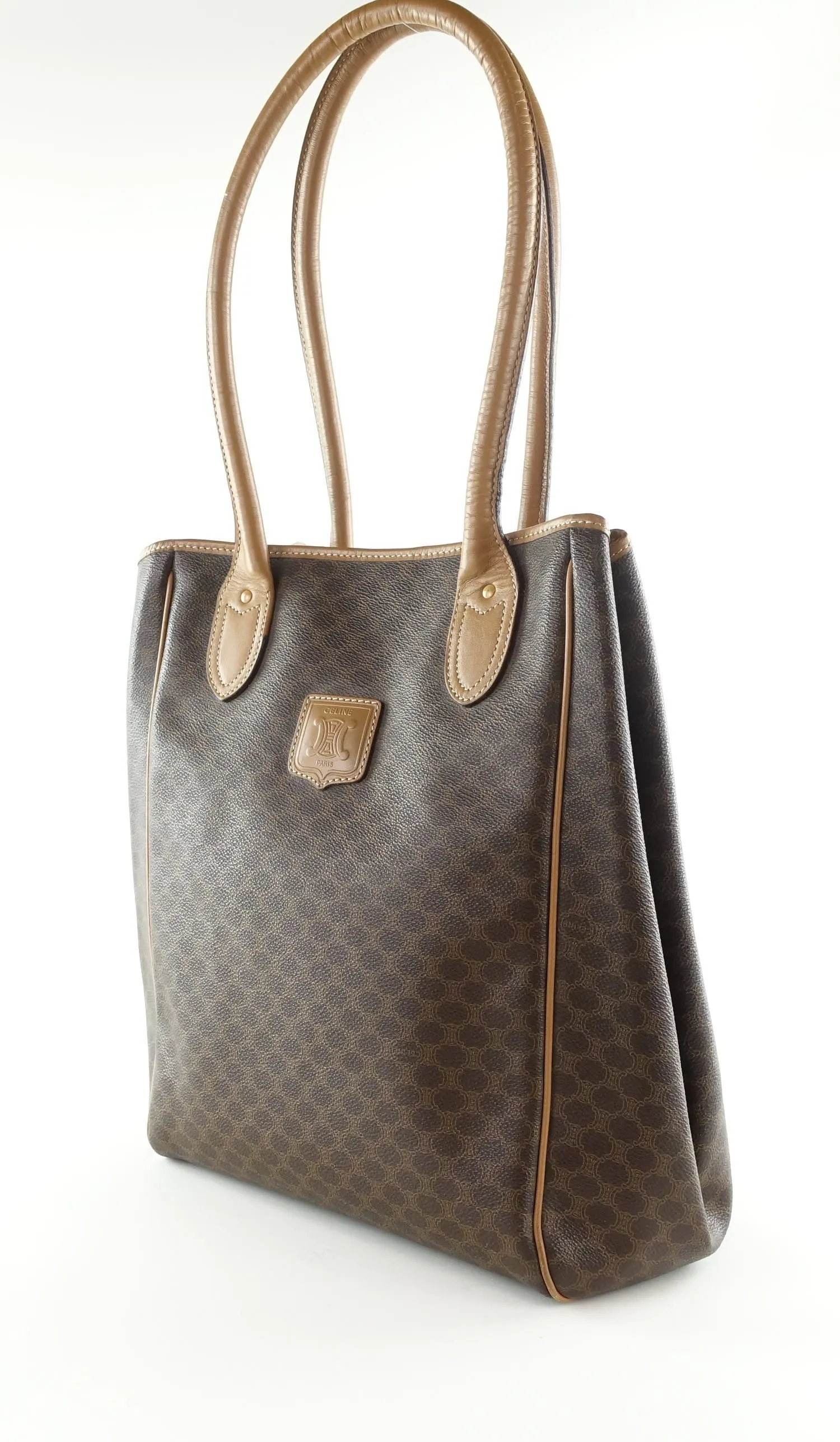 Céline Bags Coated Canvas Tote Bag