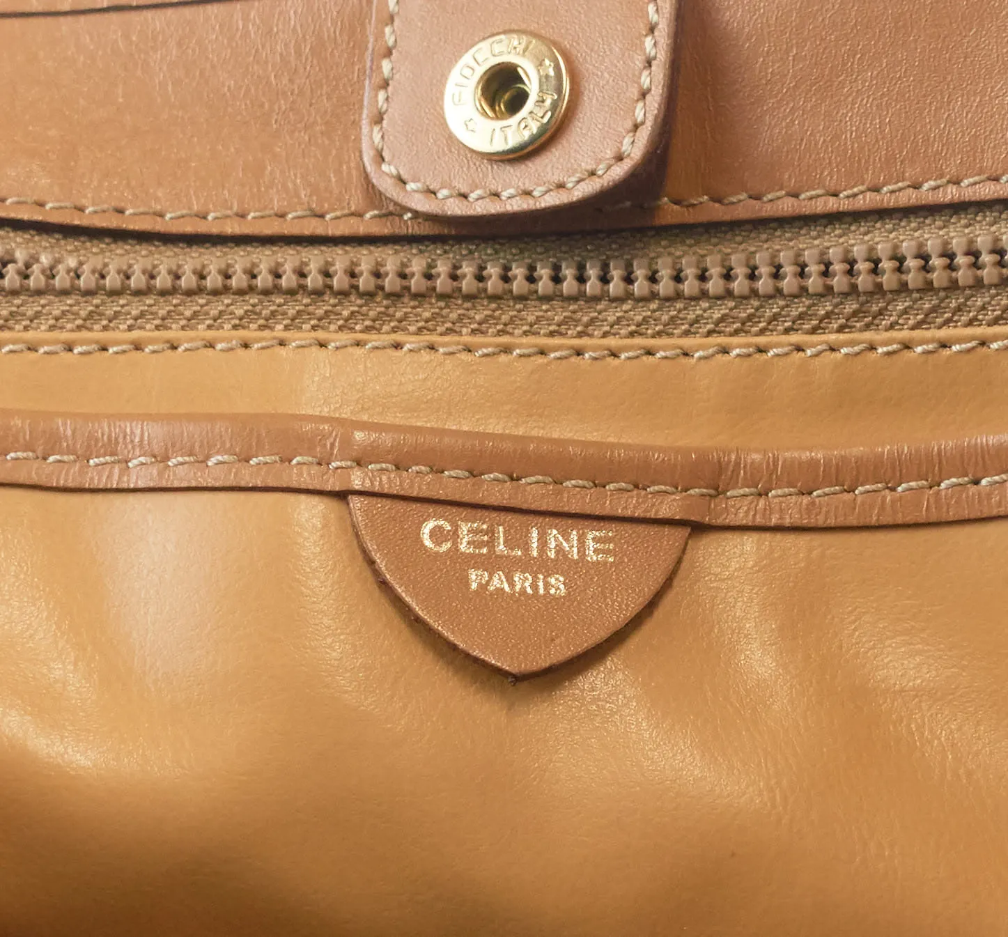 Céline Bags Coated Canvas Tote Bag