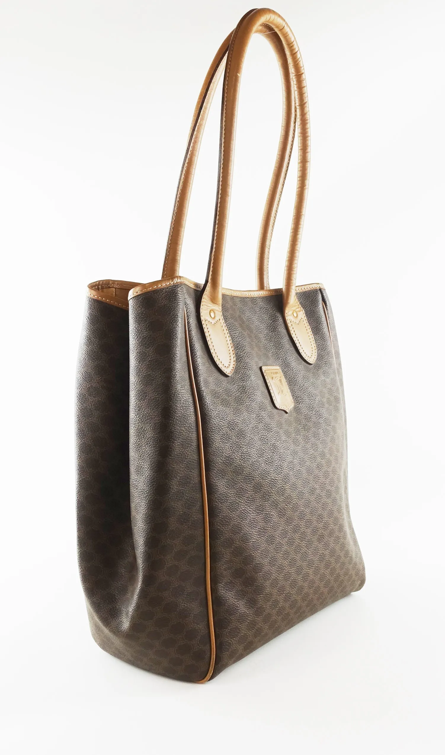 Céline Bags Coated Canvas Tote Bag