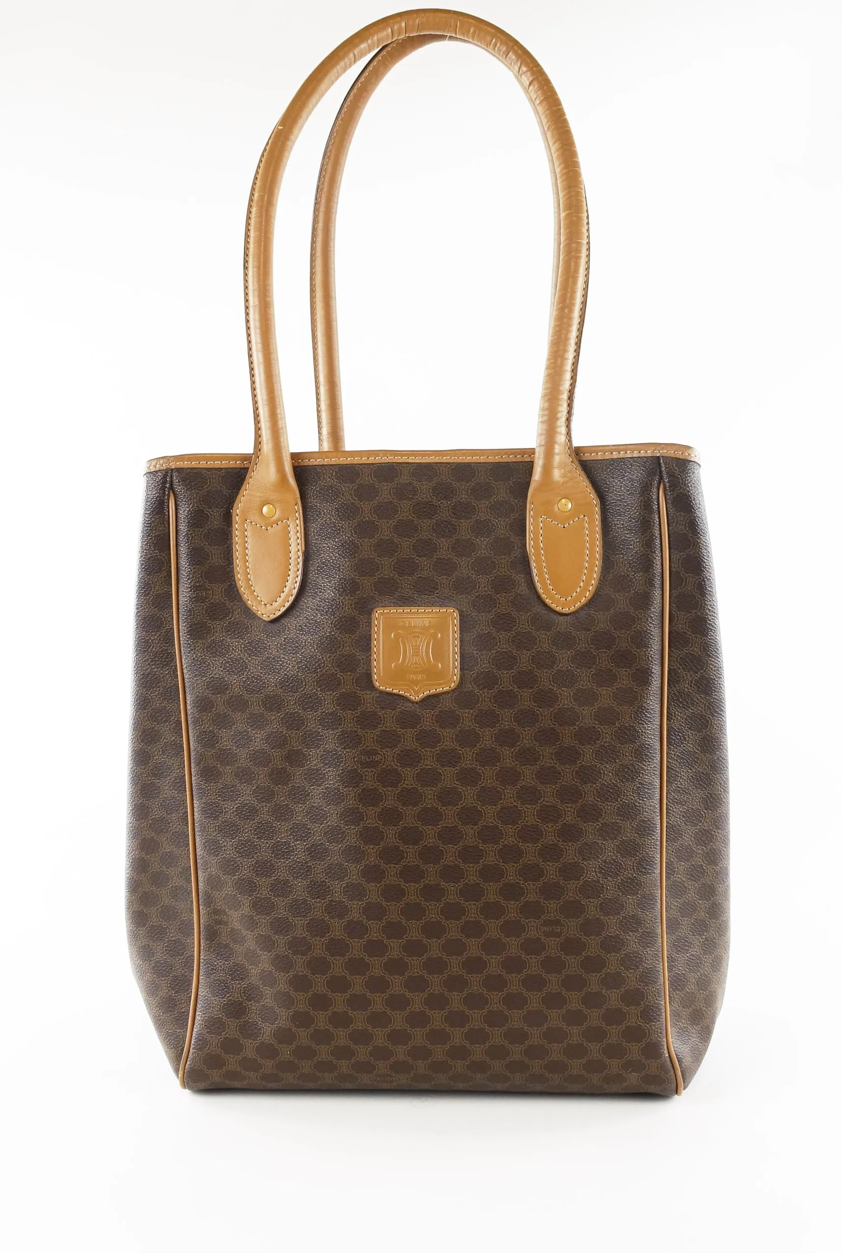 Céline Bags Coated Canvas Tote Bag