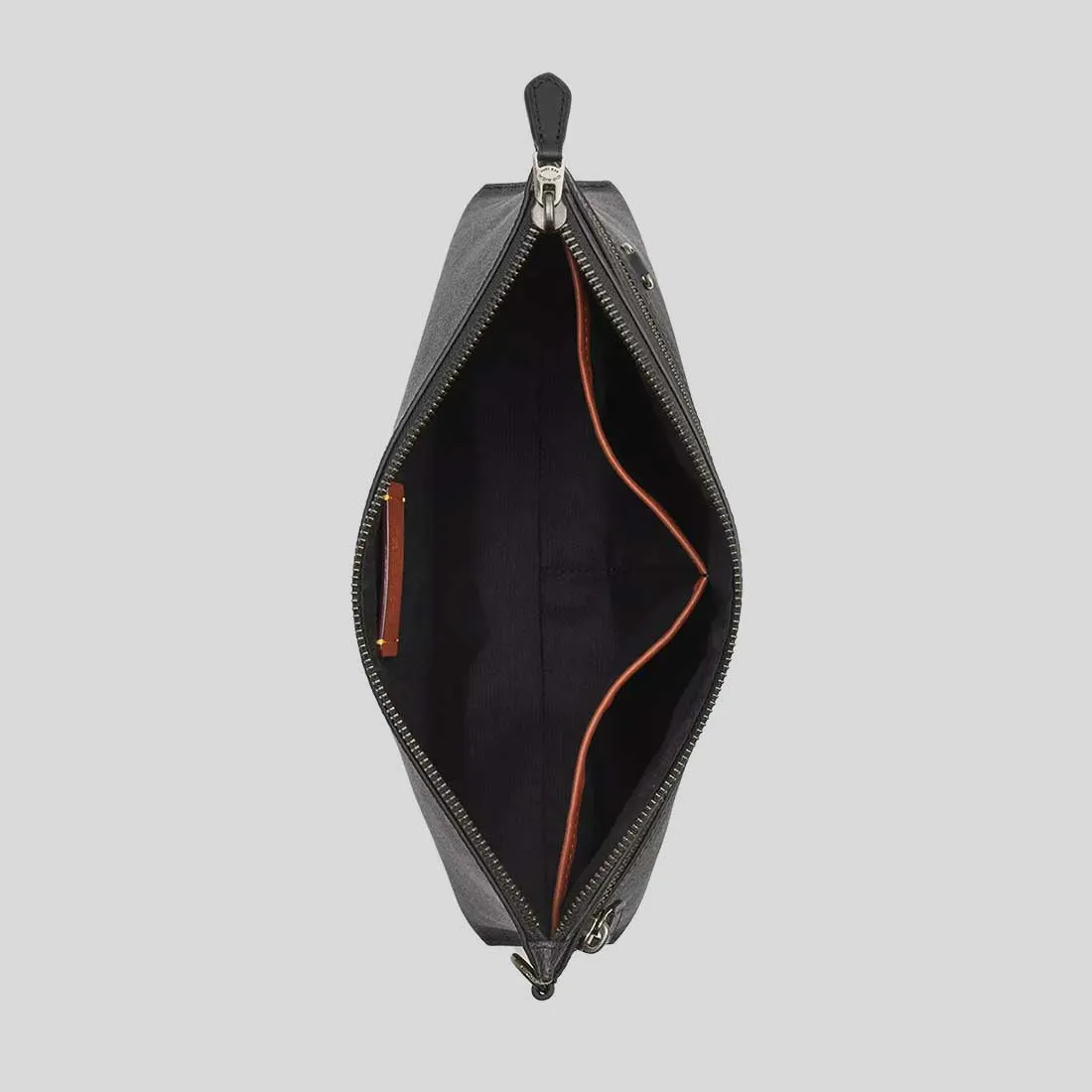 Coach Bags COACH Carry All Pouch In Signature Canvas Charcoal/Black CY985