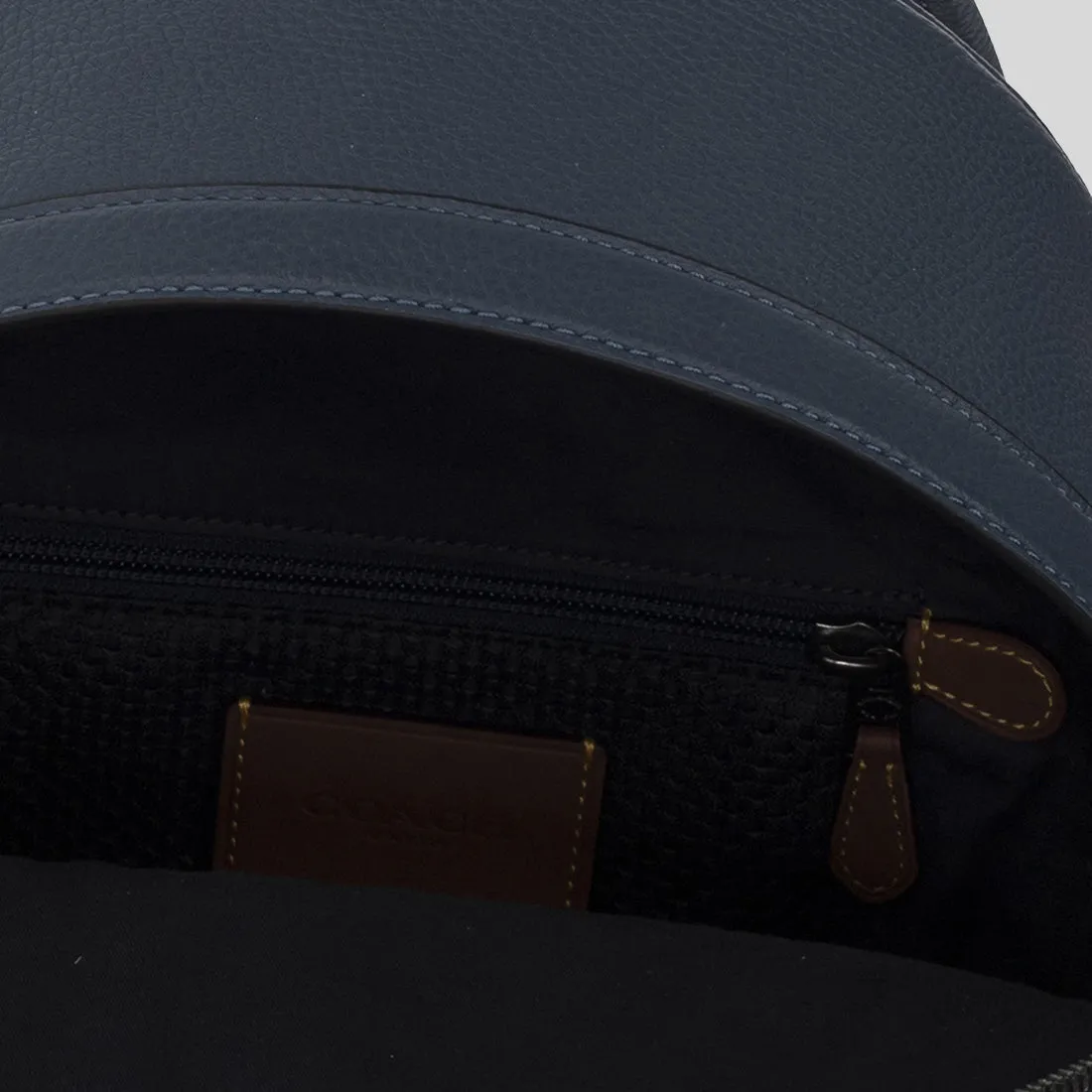 Coach Bags COACH Charter Backpack 24 In Signature Leather Denim CH762