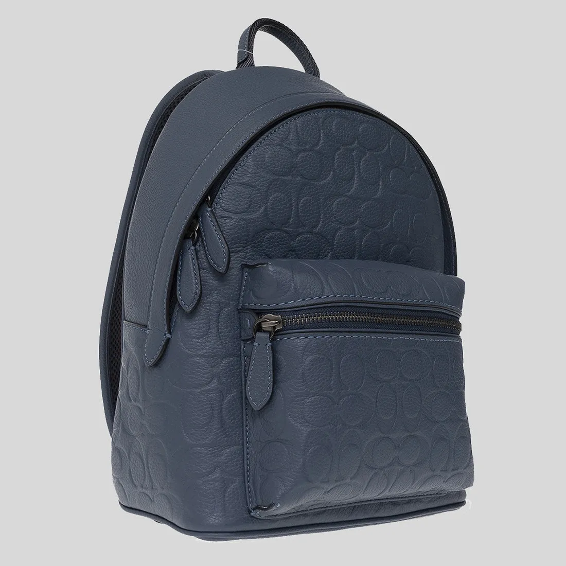 Coach Bags COACH Charter Backpack 24 In Signature Leather Denim CH762