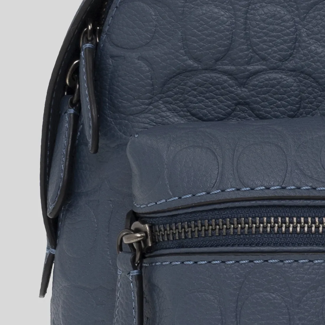 Coach Bags COACH Charter Backpack 24 In Signature Leather Denim CH762