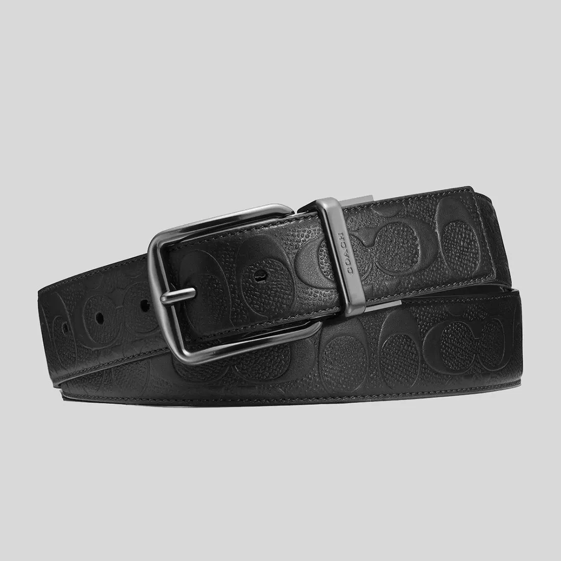 Coach Bags COACH Harness Buckle Cut To Size Reversible Belt, 38 Mm Black CQ024