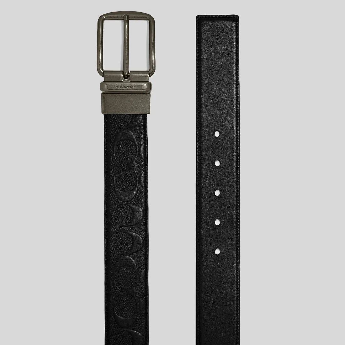 Coach Bags COACH Harness Buckle Cut To Size Reversible Belt, 38 Mm Black CQ024