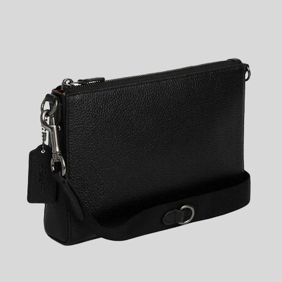 Coach Bags COACH Holden Crossbody In Blocked Signature Canvas Charcoal/Black Multi CW372