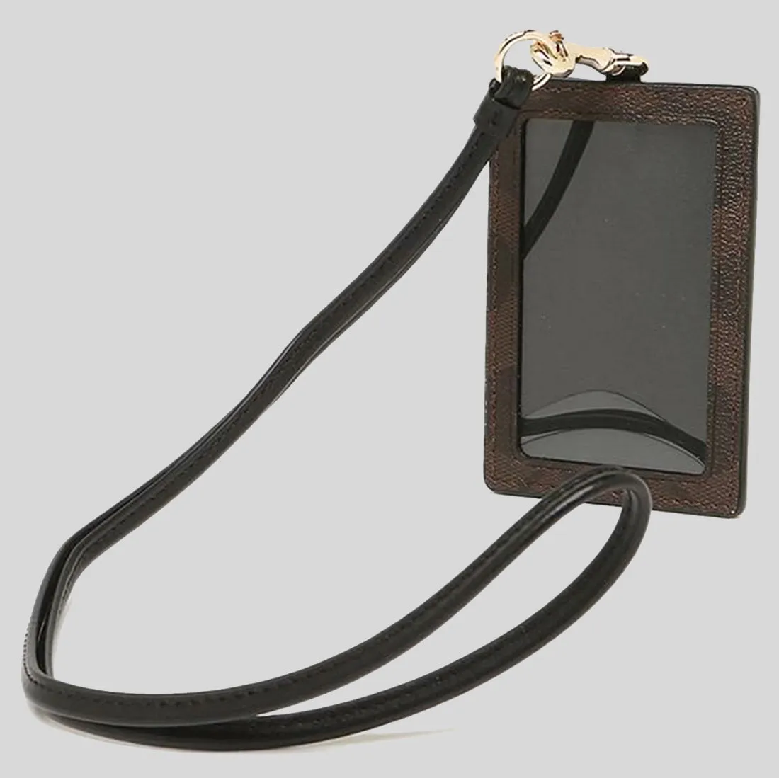 Coach Bags COACH ID Lanyard In Signature Canvas Brown Black 63274