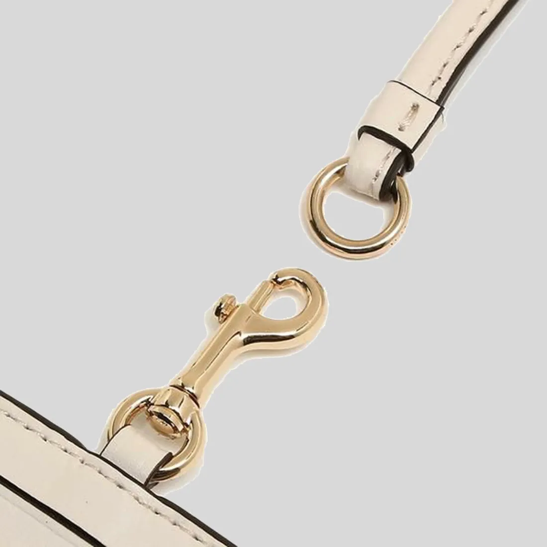 Coach Bags COACH ID Lanyard In Signature Canvas Light Khaki/Chalk 63274