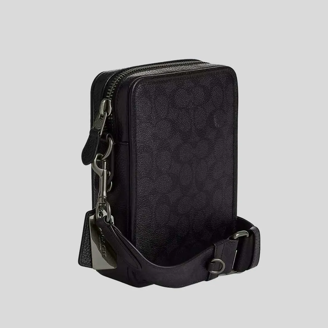 Coach Bags COACH Sullivan Crossbody In Signature Canvas Charcoal/Black CW388