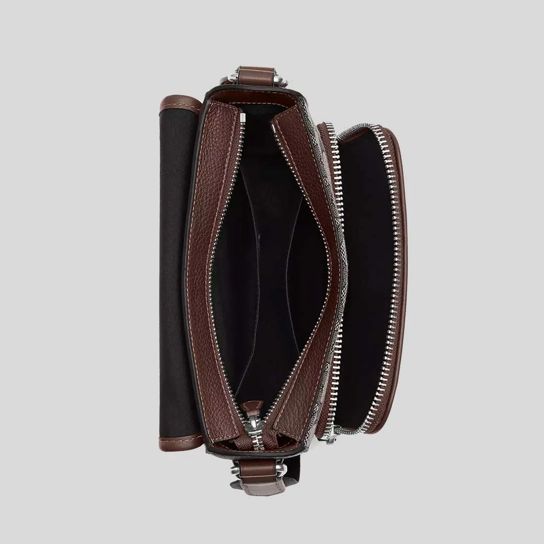 Coach Bags COACH Sullivan Flap Crossbody Bag In Signature Jacquard Oak/Maple CT834