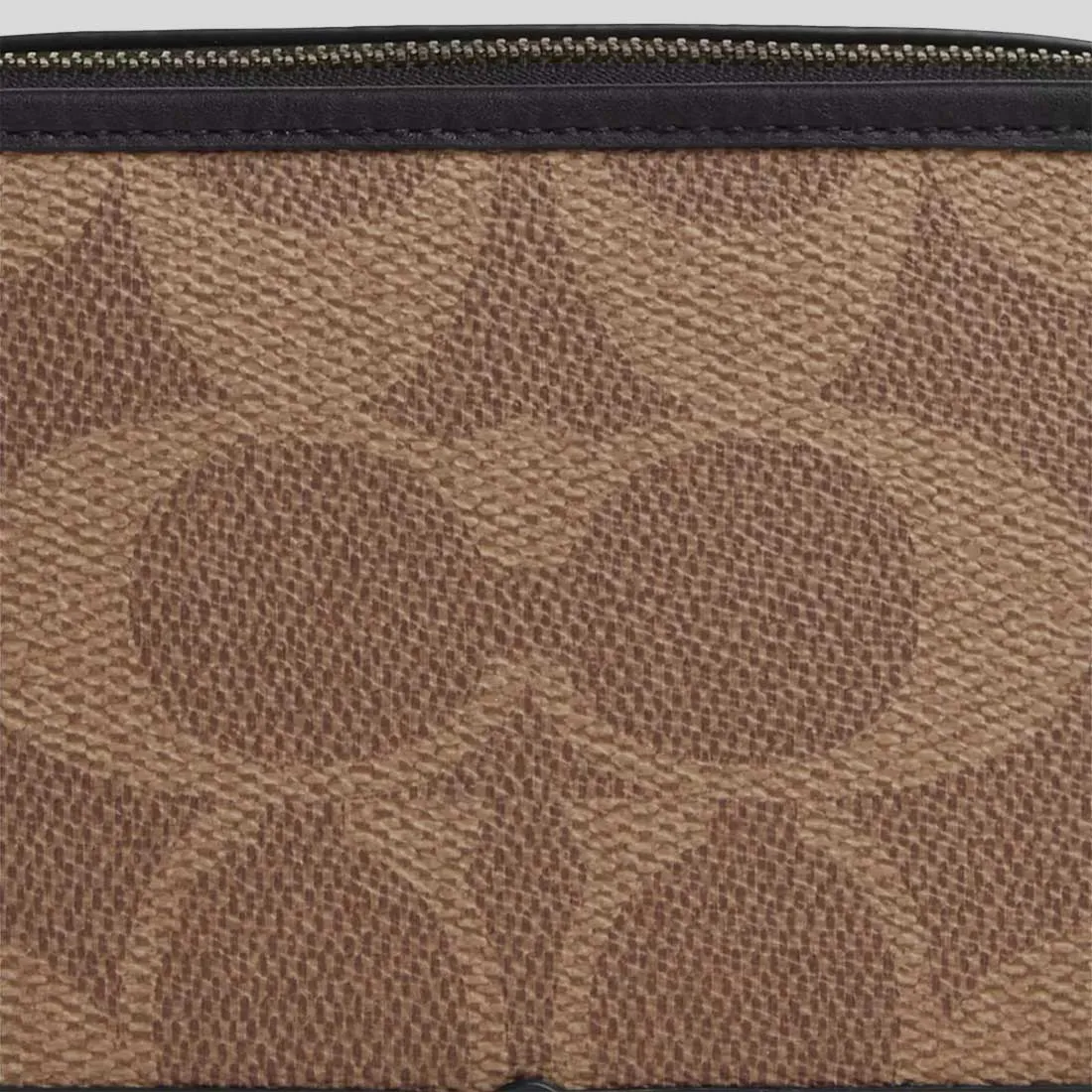 Coach Bags COACH Wyatt Crossbody Bag In Blocked Signature Canvas Sand/Tan CAB80
