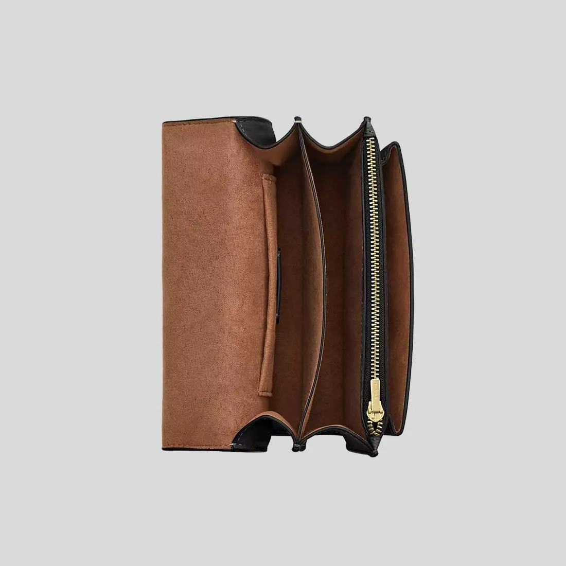 Coach Crossbody Bag COACH Mini Klare Crossbody Bag In Signature Canvas Walnut/Black CW206