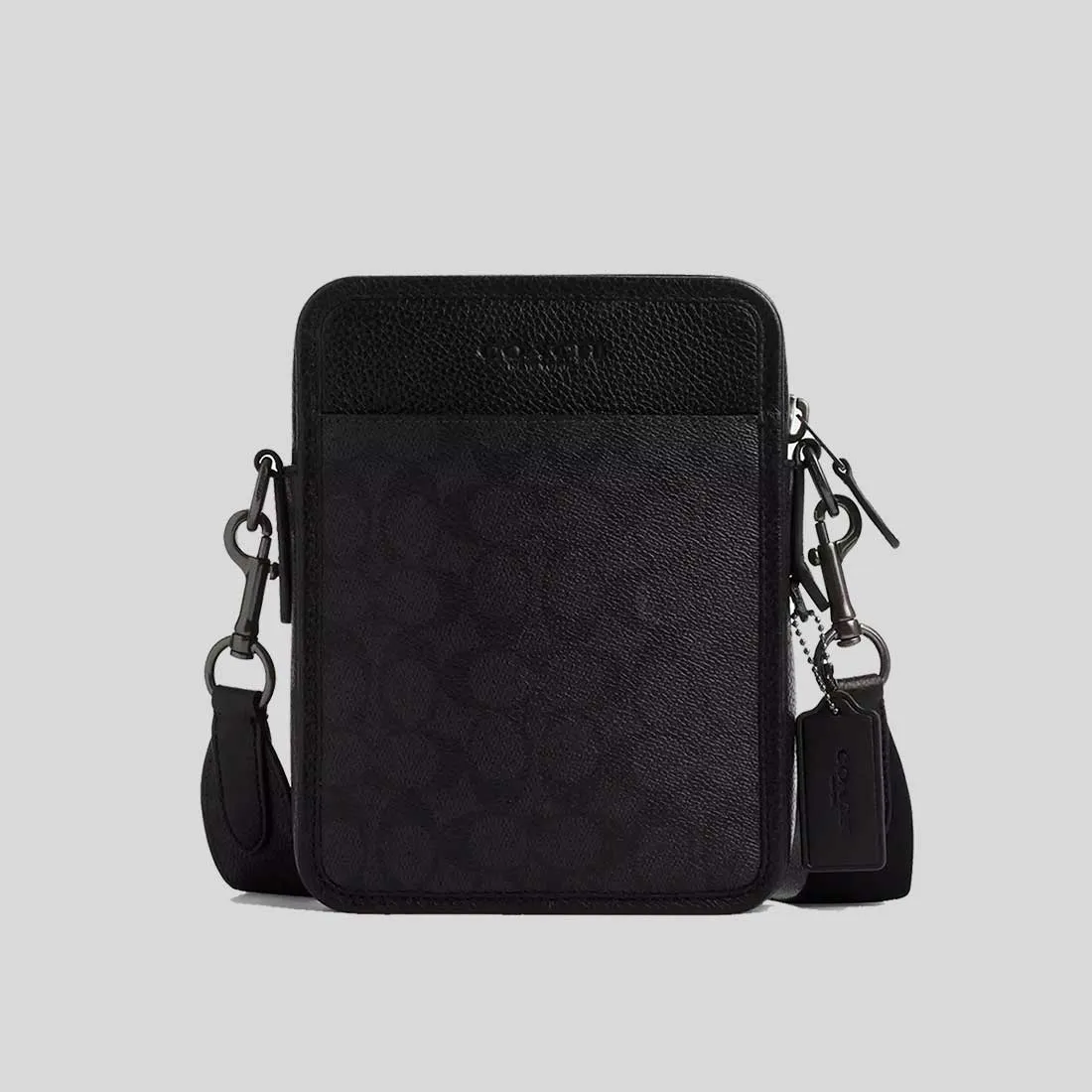 Coach Crossbody Bag COACH Sullivan Crossbody In Signature Canvas Charcoal/Black CW388