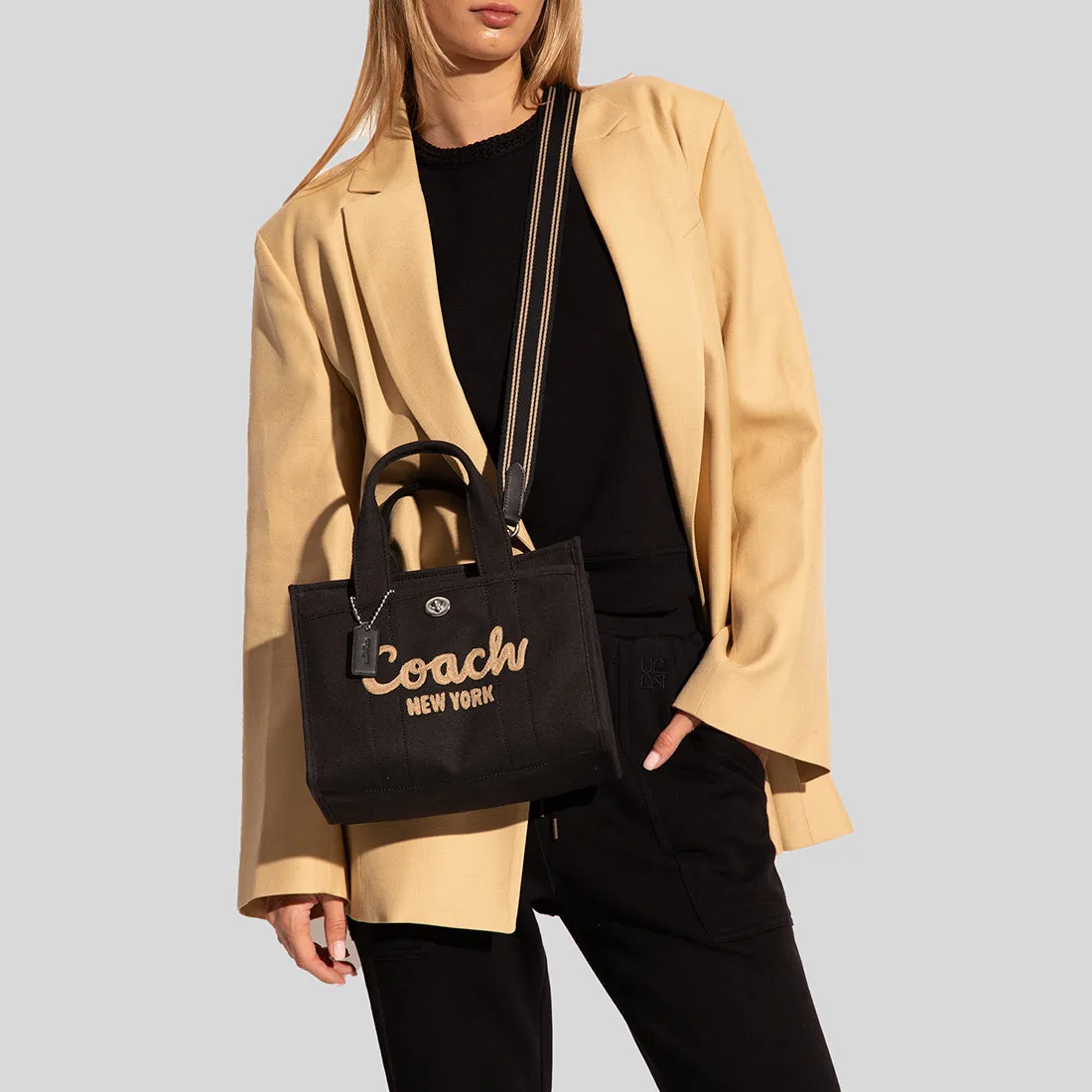 coach Handbags COACH Cargo Tote 26 Black CP164