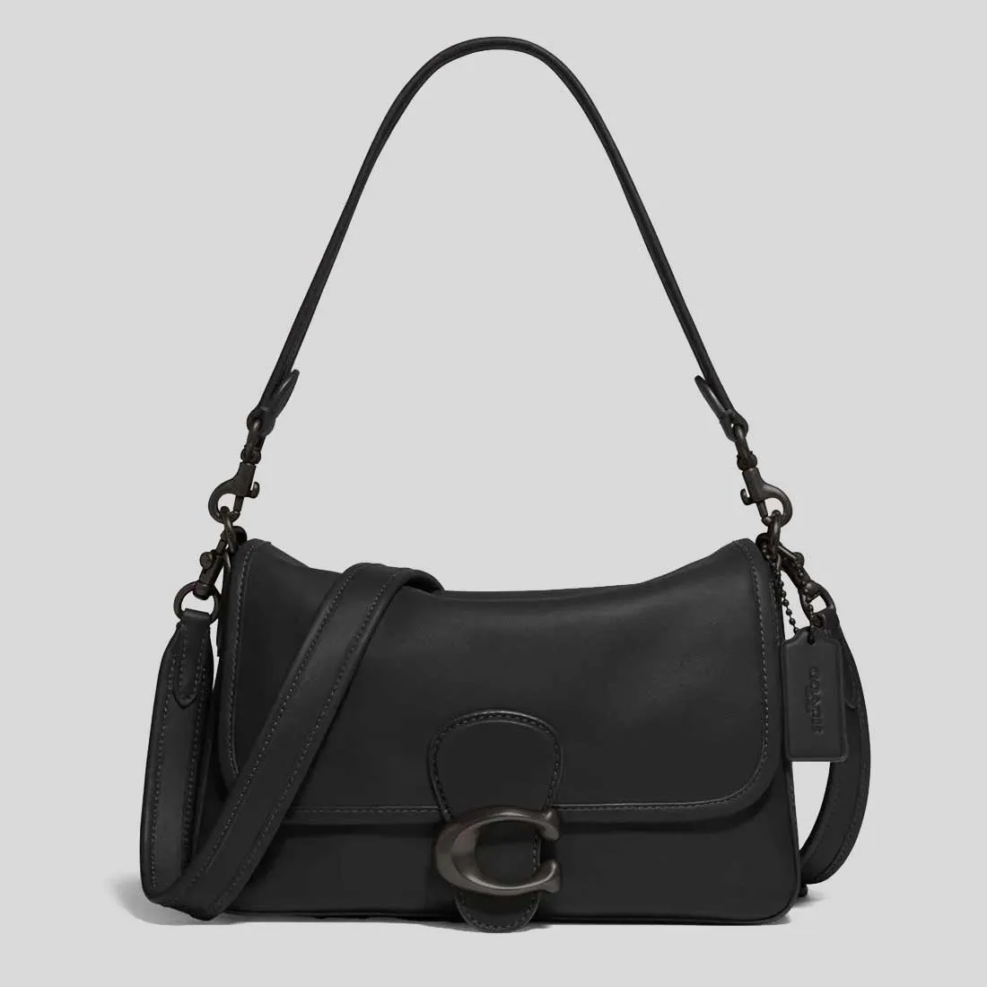 coach Handbags COACH Soft Tabby Shoulder Bag Black C4823