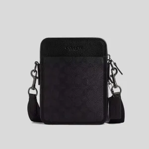 coach Handbags COACH Sullivan Crossbody In Signature Canvas Charcoal/Black CW388