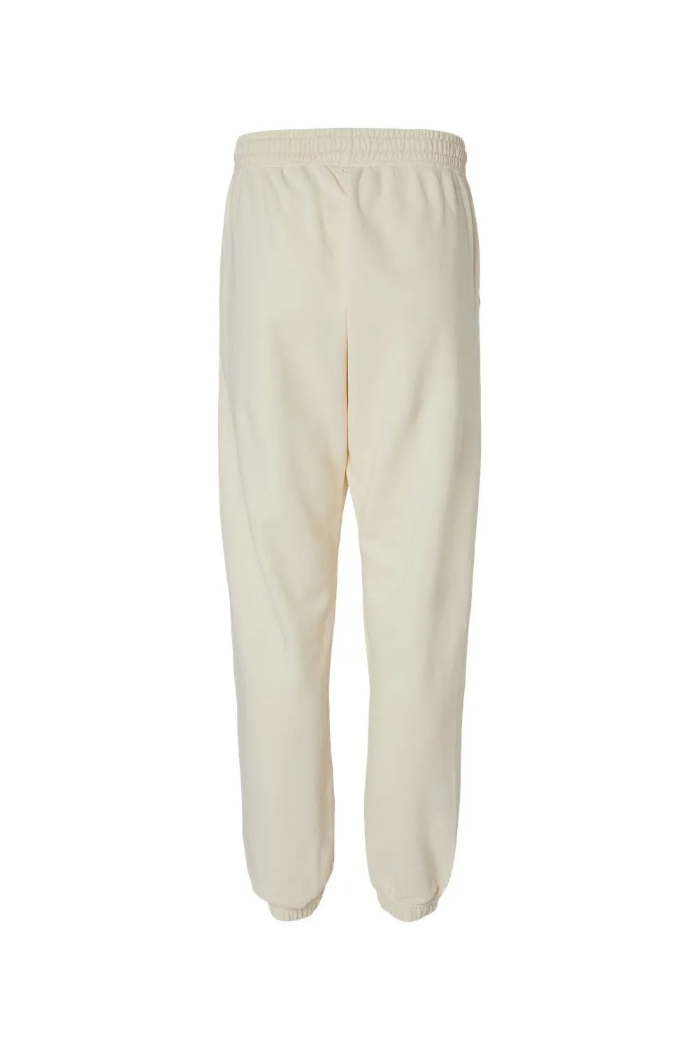 Comfort Colors Mens Garment Dyed Fleece Sweatpants w/ Pockets - Ivory