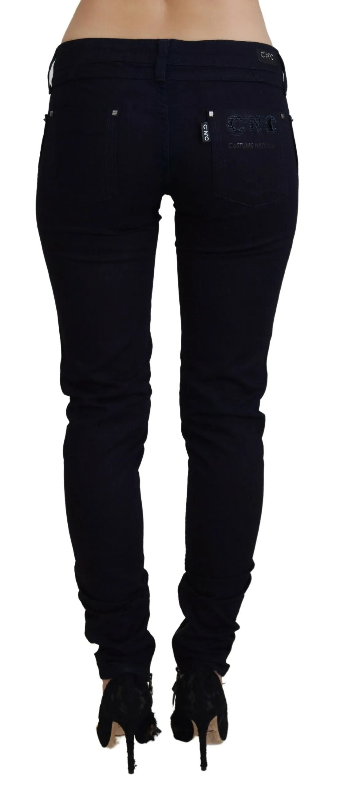 Costume National  Low Waist Skinny Women blue Women's Jeans