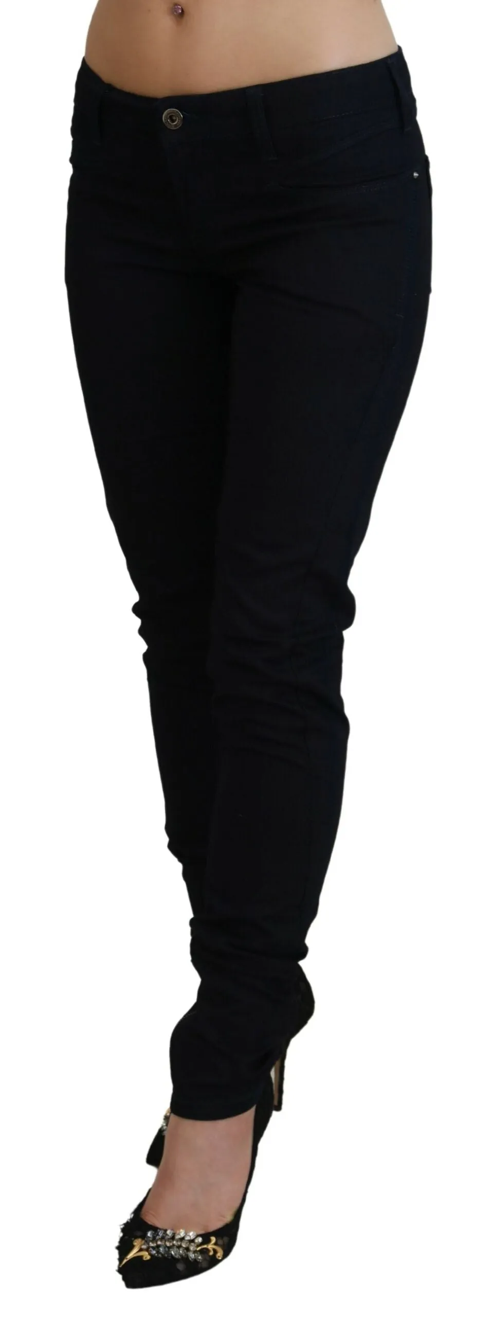 Costume National  Low Waist Skinny Women blue Women's Jeans